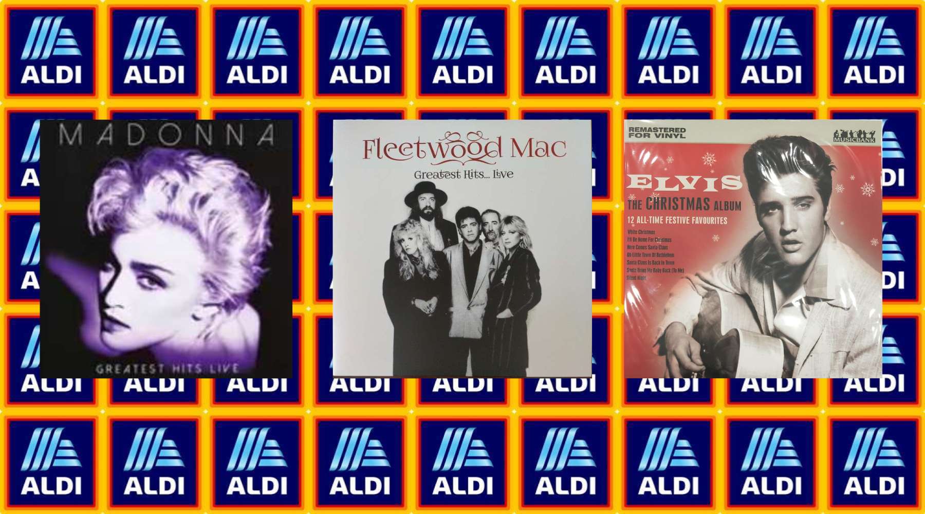 ALDI special buys vinyl records December 2024: Christmas radio bootlegs abound