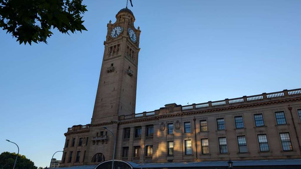 The main Sydney Central building