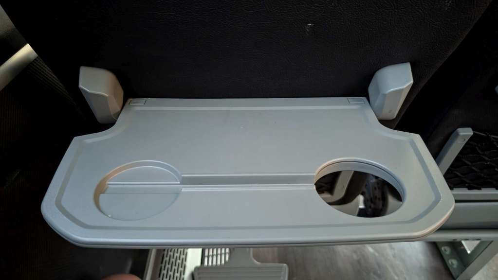 FlixBus tray table