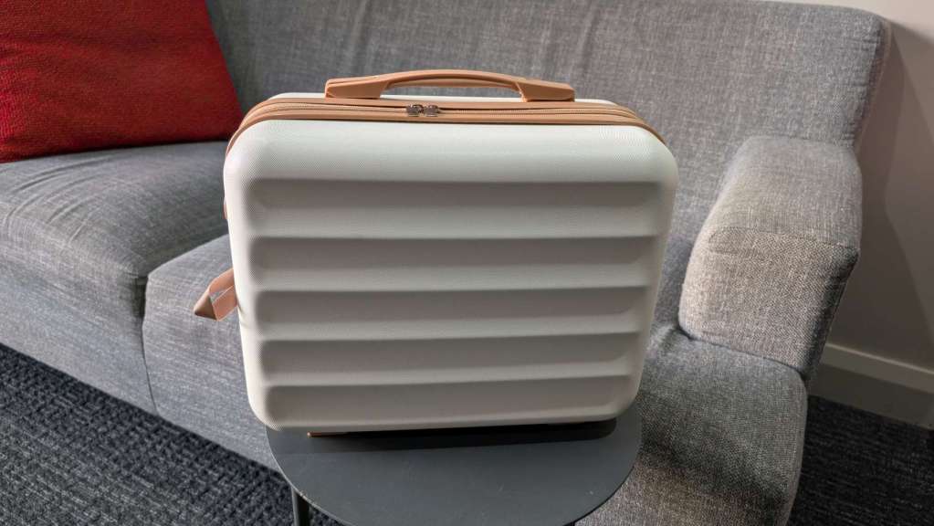 Kmart bag in lounge room