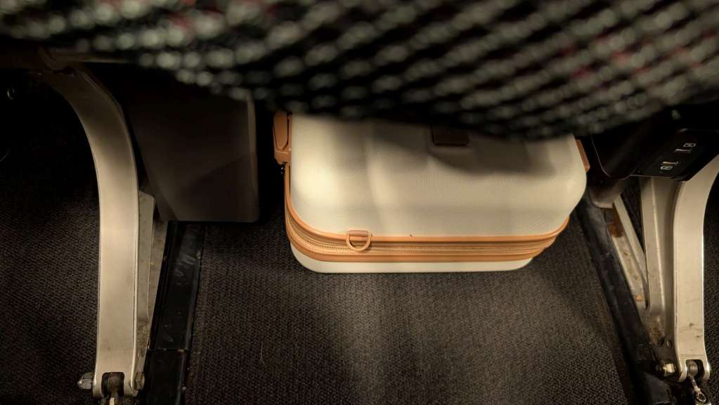 Kmart Bag underneath seat